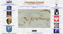 Desktop Screenshot of geneachristol.fr